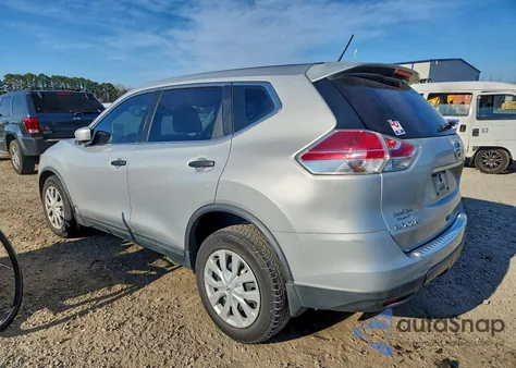 2016 Nissan Rogue S from USA, damaged, VIN KNMAT2MT8GP612296